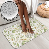 Zora Neale Hurston Bathroom Set Floral Illustration Featuring Janie’s Dream from Their Eyes Were Watching God - Wonder Print Shop