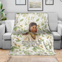 Zora Neale Hurston Blanket Floral Illustration Featuring Janie’s Dream from Their Eyes Were Watching God - Wonder Print Shop