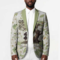 Zora Neale Hurston Blazer Floral Illustration Featuring Janie’s Dream from Their Eyes Were Watching God - Wonder Print Shop