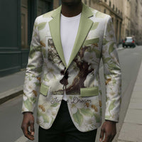 Zora Neale Hurston Blazer Floral Illustration Featuring Janie’s Dream from Their Eyes Were Watching God - Wonder Print Shop