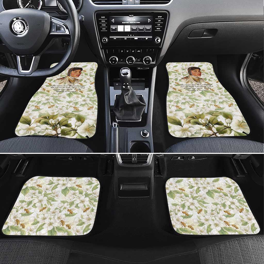 Zora Neale Hurston Car Mats Floral Illustration Featuring Janie’s Dream from Their Eyes Were Watching God - Wonder Print Shop