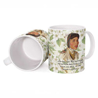 Zora Neale Hurston Ceramic Mug Floral Illustration Featuring Janie’s Dream from Their Eyes Were Watching God - Wonder Print Shop