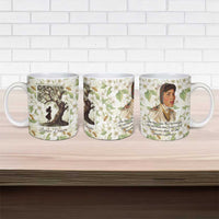 Zora Neale Hurston Ceramic Mug Floral Illustration Featuring Janie’s Dream from Their Eyes Were Watching God - Wonder Print Shop