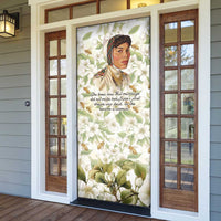 Zora Neale Hurston Door Cover Floral Illustration Featuring Janie’s Dream from Their Eyes Were Watching God - Wonder Print Shop