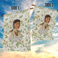Zora Neale Hurston Garden Flag Floral Illustration Featuring Janie’s Dream from Their Eyes Were Watching God - Wonder Print Shop