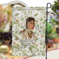 Zora Neale Hurston Garden Flag Floral Illustration Featuring Janie’s Dream from Their Eyes Were Watching God - Wonder Print Shop