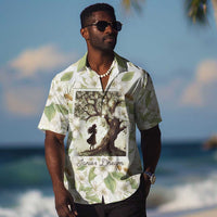 Zora Neale Hurston Hawaiian Shirt Floral Illustration Featuring Janie’s Dream from Their Eyes Were Watching God - Wonder Print Shop