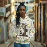 Zora Neale Hurston Hoodie Floral Illustration Featuring Janie’s Dream from Their Eyes Were Watching God - Wonder Print Shop