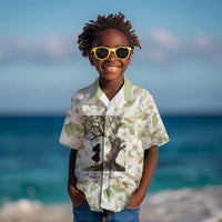 Zora Neale Hurston Kid Hawaiian Shirt Floral Illustration Featuring Janie’s Dream from Their Eyes Were Watching God - Wonder Print Shop