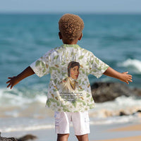 Zora Neale Hurston Kid Hawaiian Shirt Floral Illustration Featuring Janie’s Dream from Their Eyes Were Watching God - Wonder Print Shop