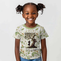 Zora Neale Hurston Kid T shirt Floral Illustration Featuring Janie’s Dream from Their Eyes Were Watching God - Wonder Print Shop
