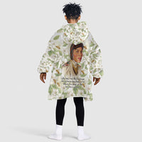 Zora Neale Hurston Kid Wearable Blanket Hoodie Floral Illustration Featuring Janie’s Dream from Their Eyes Were Watching God - Wonder Print Shop