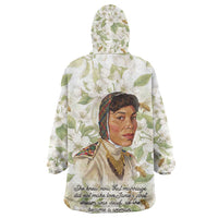 Zora Neale Hurston Kid Wearable Blanket Hoodie Floral Illustration Featuring Janie’s Dream from Their Eyes Were Watching God - Wonder Print Shop