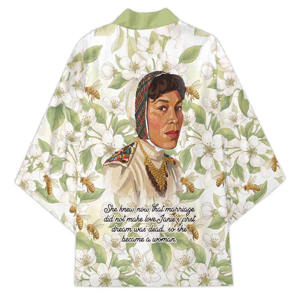 Zora Neale Hurston Kimono Floral Illustration Featuring Janie’s Dream from Their Eyes Were Watching God - Wonder Print Shop
