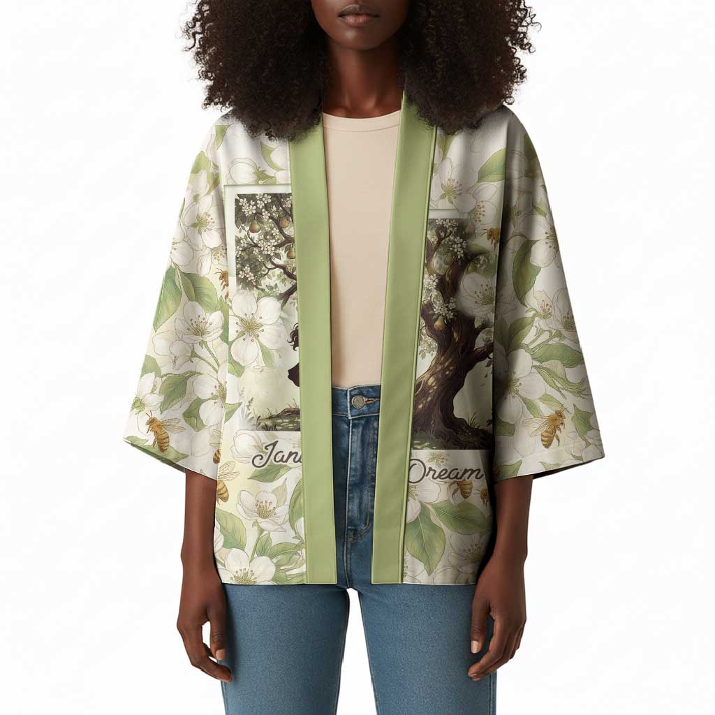 Zora Neale Hurston Kimono Floral Illustration Featuring Janie’s Dream from Their Eyes Were Watching God - Wonder Print Shop