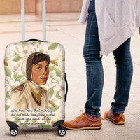Zora Neale Hurston Luggage Cover Floral Illustration Featuring Janie’s Dream from Their Eyes Were Watching God - Wonder Print Shop