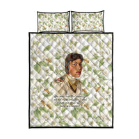 Zora Neale Hurston Quilt Bed Set Floral Illustration Featuring Janie’s Dream from Their Eyes Were Watching God - Wonder Print Shop