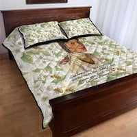 Zora Neale Hurston Quilt Bed Set Floral Illustration Featuring Janie’s Dream from Their Eyes Were Watching God - Wonder Print Shop