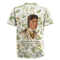 Zora Neale Hurston Rugby Jersey Floral Illustration Featuring Janie’s Dream from Their Eyes Were Watching God - Wonder Print Shop