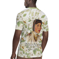 Zora Neale Hurston Rugby Jersey Floral Illustration Featuring Janie’s Dream from Their Eyes Were Watching God - Wonder Print Shop
