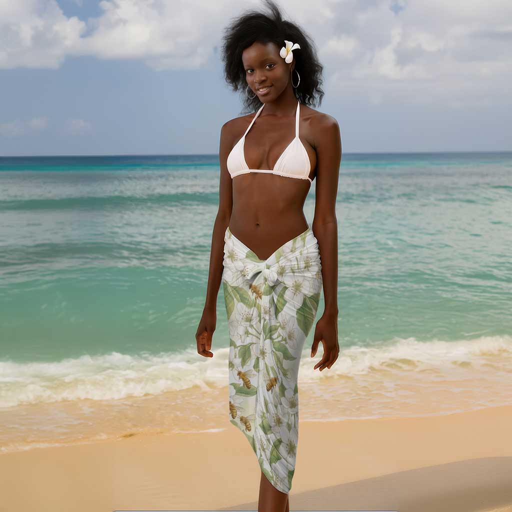 Zora Neale Hurston Sarong Floral Illustration Featuring Janie’s Dream from Their Eyes Were Watching God - Wonder Print Shop