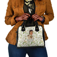 Zora Neale Hurston Shoulder Handbag Floral Illustration Featuring Janie’s Dream from Their Eyes Were Watching God - Wonder Print Shop