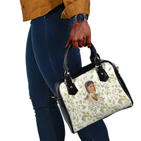 Zora Neale Hurston Shoulder Handbag Floral Illustration Featuring Janie’s Dream from Their Eyes Were Watching God - Wonder Print Shop