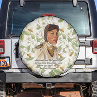 Zora Neale Hurston Spare Tire Cover Floral Illustration Featuring Janie’s Dream from Their Eyes Were Watching God - Wonder Print Shop