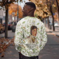 Zora Neale Hurston Sweatshirt Floral Illustration Featuring Janie’s Dream from Their Eyes Were Watching God - Wonder Print Shop