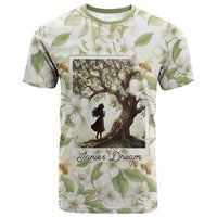 Zora Neale Hurston T shirt Floral Illustration Featuring Janie’s Dream from Their Eyes Were Watching God - Wonder Print Shop