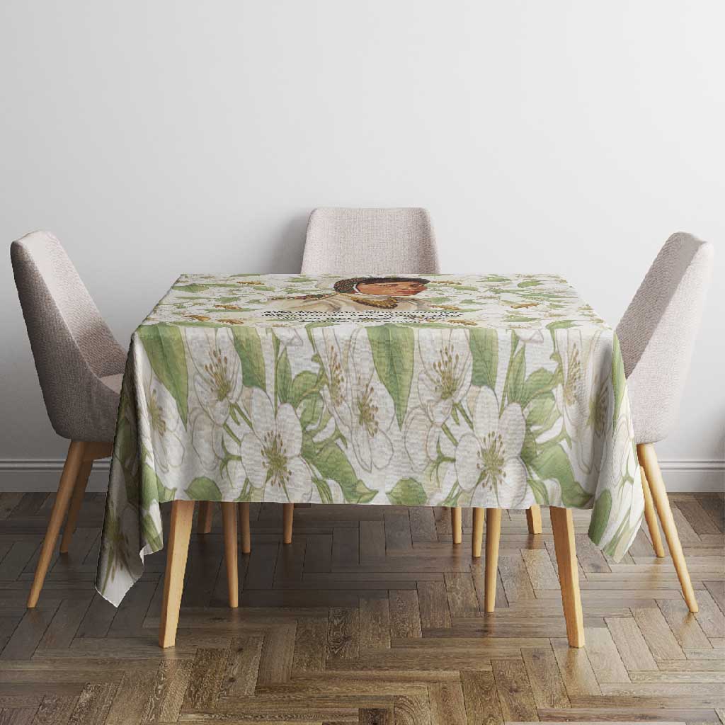 Zora Neale Hurston Tablecloth Floral Illustration Featuring Janie’s Dream from Their Eyes Were Watching God - Wonder Print Shop