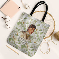Zora Neale Hurston Tote Bag Floral Illustration Featuring Janie’s Dream from Their Eyes Were Watching God - Wonder Print Shop