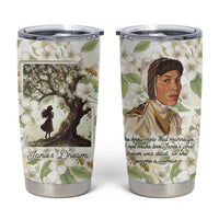 Zora Neale Hurston Tumbler Cup Floral Illustration Featuring Janie’s Dream from Their Eyes Were Watching God - Wonder Print Shop