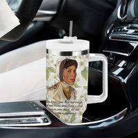 Zora Neale Hurston Tumbler With Handle Floral Illustration Featuring Janie’s Dream from Their Eyes Were Watching God - Wonder Print Shop