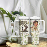 Zora Neale Hurston Tumbler With Handle Floral Illustration Featuring Janie’s Dream from Their Eyes Were Watching God - Wonder Print Shop