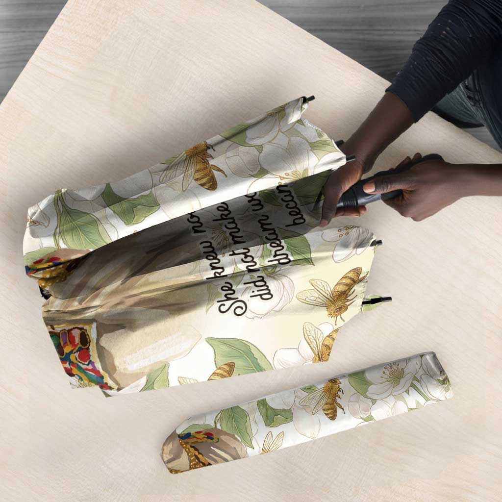 Zora Neale Hurston Umbrella Floral Illustration Featuring Janie’s Dream from Their Eyes Were Watching God - Wonder Print Shop
