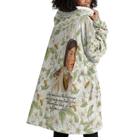 Zora Neale Hurston Wearable Blanket Hoodie Floral Illustration Featuring Janie’s Dream from Their Eyes Were Watching God - Wonder Print Shop