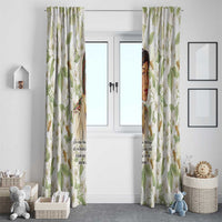 Zora Neale Hurston Window Curtain Floral Illustration Featuring Janie’s Dream from Their Eyes Were Watching God - Wonder Print Shop
