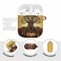 Léopold Sédar Senghor AirPods Case Sacred Baobab Tree Design African Roots and Symbols Theme Negritude Movement - Wonder Print Shop