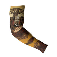 Léopold Sédar Senghor Arm Sleeves Sacred Baobab Tree Design African Roots and Symbols Theme Negritude Movement - Wonder Print Shop
