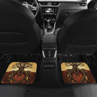 Léopold Sédar Senghor Car Mats Sacred Baobab Tree Design African Roots and Symbols Theme Negritude Movement - Wonder Print Shop