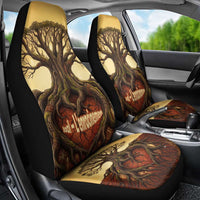 Léopold Sédar Senghor Car Seat Cover Sacred Baobab Tree Design African Roots and Symbols Theme Negritude Movement - Wonder Print Shop