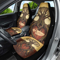 Léopold Sédar Senghor Car Seat Cover Sacred Baobab Tree Design African Roots and Symbols Theme Negritude Movement - Wonder Print Shop