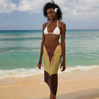 Léopold Sédar Senghor Sarong Sacred Baobab Tree Design African Roots and Symbols Theme Negritude Movement - Wonder Print Shop