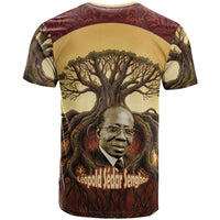 Léopold Sédar Senghor T shirt Sacred Baobab Tree Design African Roots and Symbols Theme Negritude Movement - Wonder Print Shop