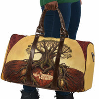 Léopold Sédar Senghor Travel Bag Sacred Baobab Tree Design African Roots and Symbols Theme Negritude Movement - Wonder Print Shop