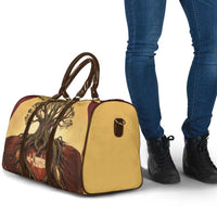 Léopold Sédar Senghor Travel Bag Sacred Baobab Tree Design African Roots and Symbols Theme Negritude Movement - Wonder Print Shop