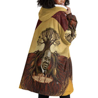 Léopold Sédar Senghor Wearable Blanket Hoodie Sacred Baobab Tree Design African Roots and Symbols Theme Negritude Movement - Wonder Print Shop