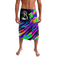 Funny Psychedelic Monkey Thinker Lavalava Trippy Curiosity Vibes