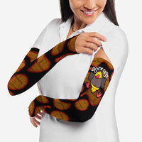 Funny Duck Tape Pun Art Arm Sleeves Quirky Cartoon Duck Humor